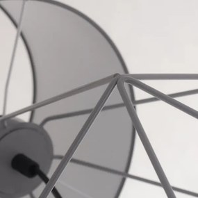 Lampa de masa BASKET 1xE27/60W/230V gri