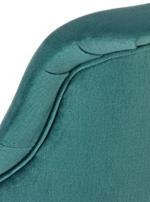 Scaun Toledo 2 velvet verde/stejar miere Monolith 37