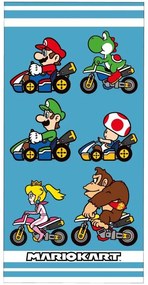 Super Mario Mariokart prosop de baie, prosop de plajă 70x140cm