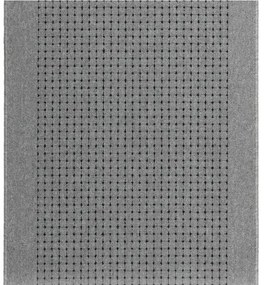 Traversa Antiderapanta Hol Bucatarie, Model Lester, Latime 100 cm, Gri