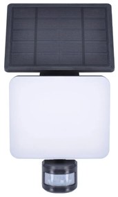 Solight WO785 - Proiector solar LED 11W cu senzor, 3,7V 4400mAh IP54