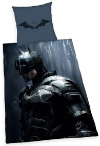 Lenjerie de pat din bumbac Herding The Batman, 135x 200 cm, 80 x 80 cm