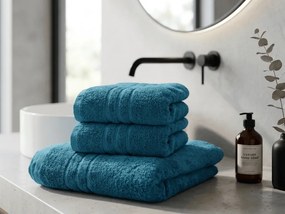 Prosop Classic 50 x 100 cm azuriu, 100% bumbac