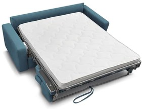 Canapea albastră extensibilă 195 cm Monaco – Bobochic Paris