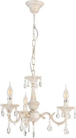 Brilagi - Lustră pe lanț CLASSIC 3xE14/10W/230V crem/patină