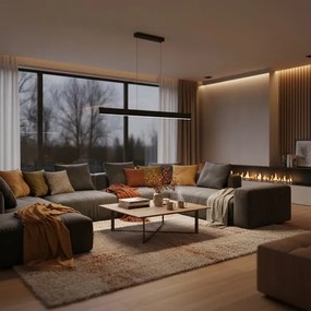 Lustră LED pe cablu BERNADETTA LED/20W/230V 4000K neagră