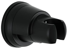 Suport para dus rotund de perete culoare negru Deante, Dalia Negru