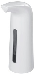 Distribuitor fara contact pentru sapun si dezinfectant LARINO, cu senzor infrarosu, alb, 400 ml, Wenko