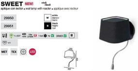 Aplica de perete LED Sweet 29951