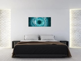 Tablou marea cu barca (120x50 cm)