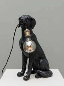 Lampa de masa, din rasina, forma de caine, Good Dog