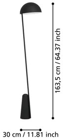 Lampadar ARANZOLA 1xE27/40W/230V Eglo 900135