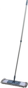 Mop din microfibră cu mâner telescopic, Ultra Clean, 44x14 cm