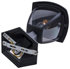 Lampă exterior FOX 1xE27/40W/230V IP44 negru