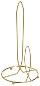 Suport vertical pentru prosoape de bucătărie din hârtie auriu din metal ø 16 cm – Casa Selección
