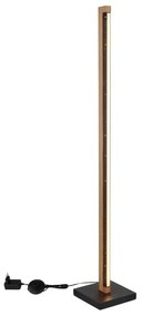 Lampadar LED design natural lemn STARLA
