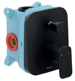 Ravak X070158 - Baterie de duș pentru montaj în perete FREE neagră