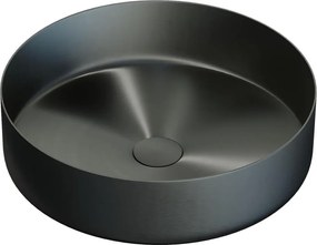 Lavoar pentru blat LJORDAL, Ø 40 cm, oțel/negru