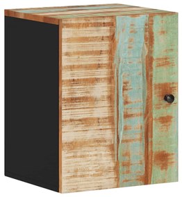 351992 vidaXL Dulap de perete de baie, 38x33x48 cm, lemn masiv reciclat