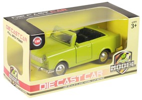 Mașină de jucat din metal Trabant 601 - decapotabilă - Rappa