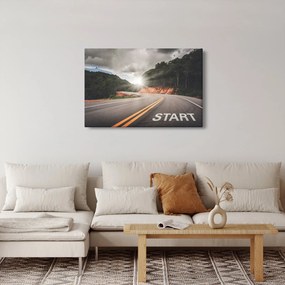Tablou - Drum start (90x60 cm)