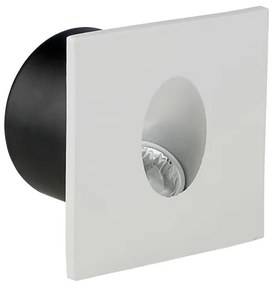 Corp de iluminat LED pentru scări LED/3W/230V 3000K alb