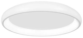 Lustra LED aplicata moderna design slim Ã81cm ALBI alba NVL-8105607 D