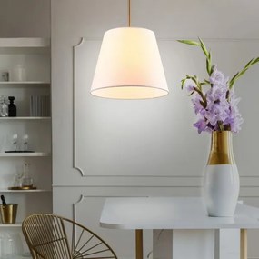 Lustră pe cablu ELENA 1xE27/20W/230V alb