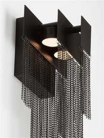 Aplica LED design modern REVIA negru