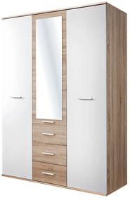 Dulap de haine Daron 3D3S 23 DSW DI-01 (Stejar sonoma + Alb). 1024529