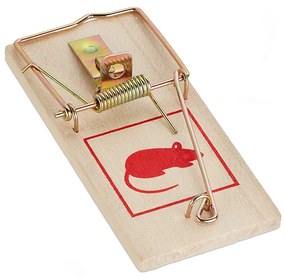 Set 12 x Capcane soareci Mecanica (fara otravuri) Lemn