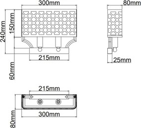 Open Design OR84603 - Aplica de perete VERNO 2xE14/12W/230V alamă