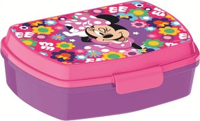 Disney Minnie Bold Florals cutie amuzantă din plastic pentru sandwich