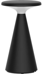 Lampă de birou LED PAROS, dimabilă, 1,8W, 5V USB, 1800 mAh, IP44, neagră