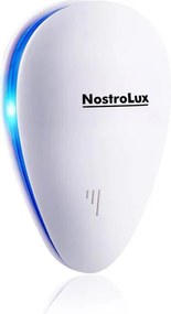 Aparat de protectie impotriva daunatorilor NostroLux NL51771A, 5 W, Pana la 75 m², Ultrasunete, Sigur pentru copii, Alb