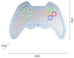 Decorațiune LED neon de perete JUST LIGHT. 85022-70 NEON LED/6,5W/5V jucător