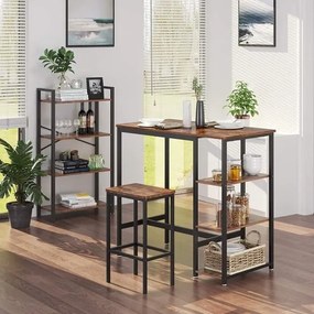 Masa Bar Vintage Maro Rustic, 110 Cm