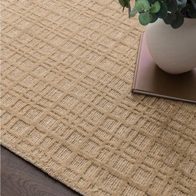 Covor bej țesut manual din amestesc de lână 120x170 cm Thatch Honey – Asiatic Carpets