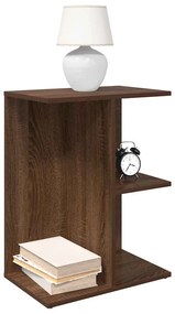 vidaXL Noptiere 2 buc Stejar maro 46,5x29x61 cm Lemn prelucrat