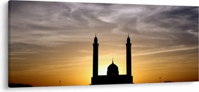 Tablou cu obiect istoric (120x50 cm)