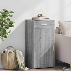 vidaXL Dulap, sonoma gri, 45x42,5x93 cm, lemn prelucrat