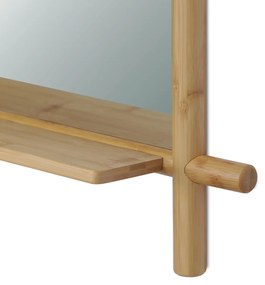 Oglinda de perete B027 NAT, bambus