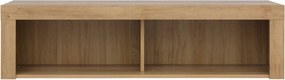 Raft BALDER, stejar riviera, PAL, 120x32x32 cm