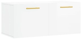 830062 vidaXL Dulap de perete, alb extralucios, 80x36,5x35 cm, lemn compozit