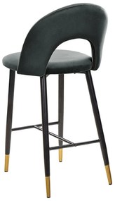 Set 2 buc scaun tip bar Fabian (negru). 1078840