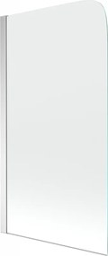 Mexen Felix paravan de baie cu un panou 75 x 140 cm, transparent, crom - 890-075-001-01-00