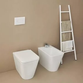 Vas WC pe pardoseala Ideal Standard Atelier Blend Cube BTW alb lucios