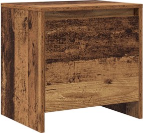 vidaXL Dulap de noapte Lemn vechi 45 x 34 x 44,5 cm Lemn compozit