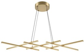Lustra LED suspendata design geometric Halo alama