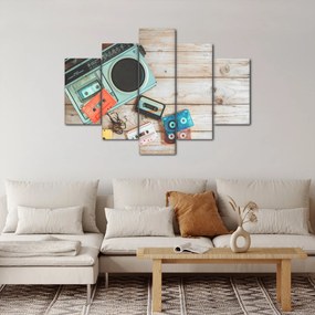 Tablou - Radio retro (150x105 cm)